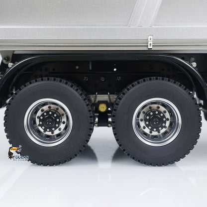 MODO 1/14 6x6 Metal Hydraulic RC Dumper Truck Remote Controlled Simulation Car Hobby Models 2-speed Gearbox ESC Servo