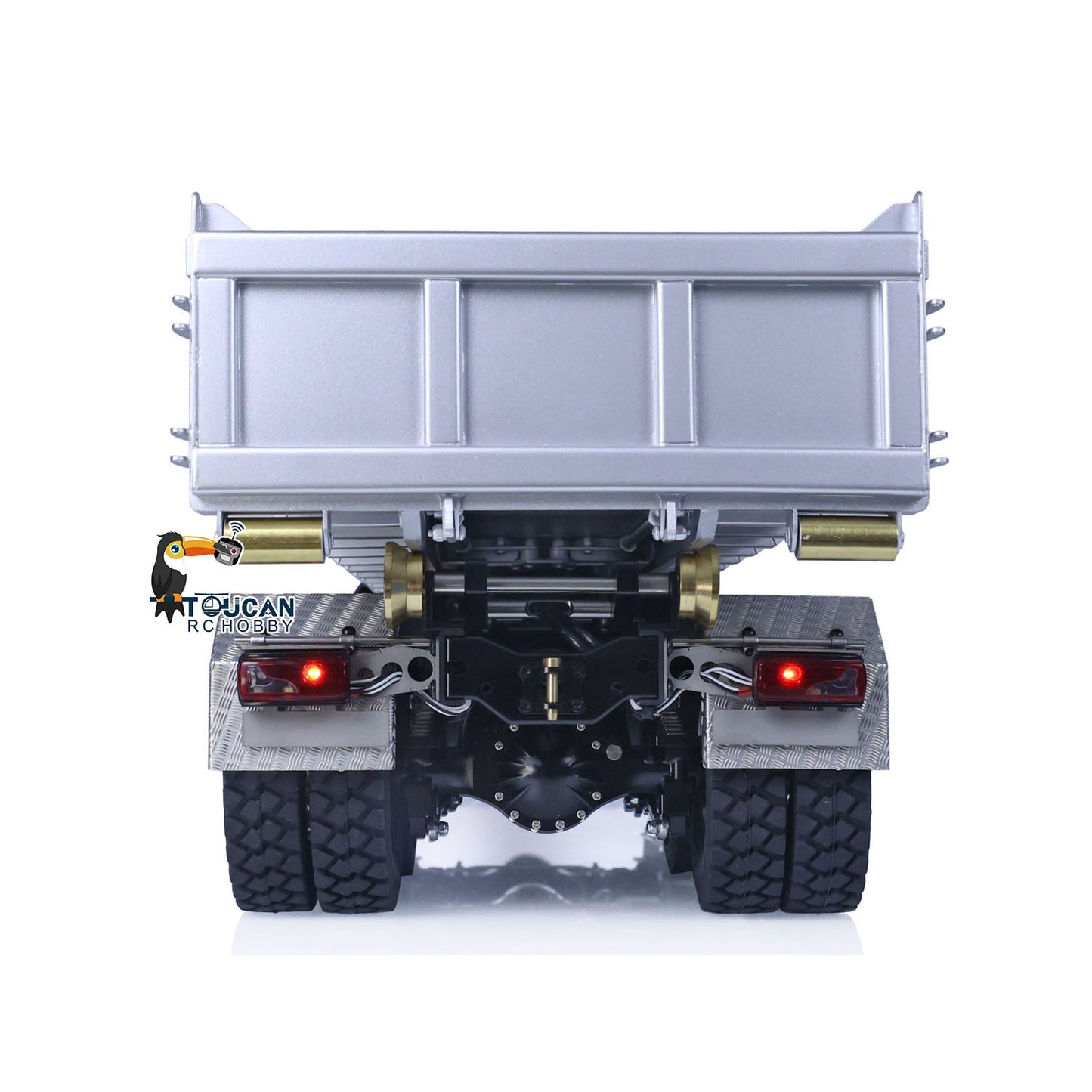 LESU Metal 8x8 Hydraulic RC Dumper Truck 1/14 Ready To Run Remote Control Emulated Car Hobby Models Assembled Painted
