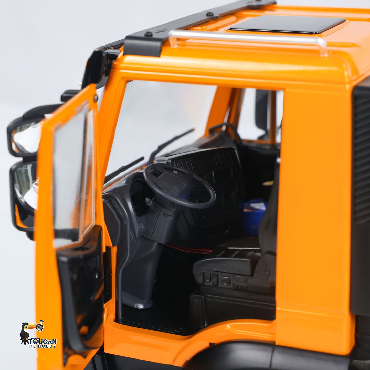 MODO 1/14 6x6 Metal Hydraulic RC Dumper Truck Remote Controlled Simulation Car Hobby Models 2-speed Gearbox ESC Servo