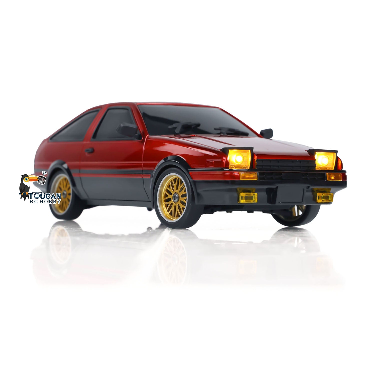 LDRC LD1801 1/18 Scale RC Drift Car RWD AE86 Racing Vehicles Flip