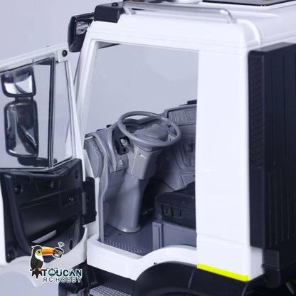 LESU Metal 8x8 Hydraulic RC Dumper Truck 1/14 Ready To Run Remote Control Emulated Car Hobby Models Assembled Painted