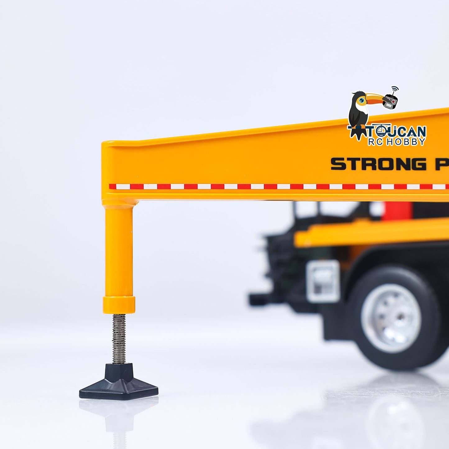 US Stock HUINA 1/18 Remote Control Concrete Pump Truck 1381 Engineering Vehicle Finished Model RTR Manual Support Leg Light Sound Effects