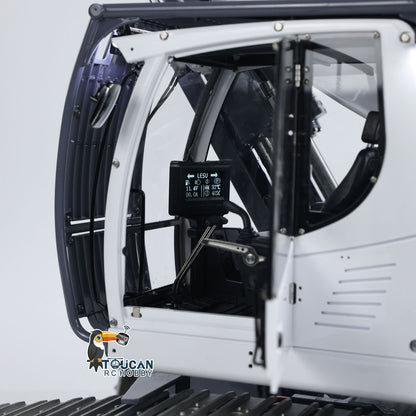 Second Hand LESU 1/14 RC Full Hydraulic Demolition Excavator LR960 RTR Digger Frsky XE Radio