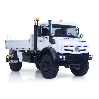 LESU 1/14 Metal Radio Control Off Road Car MT44023 4*4 RC All-Terrain Light Truck U4023 Light Sound Smoke Unit Axle Locks