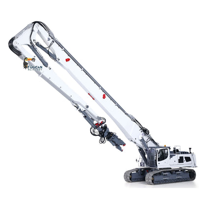 Second Hand LESU 1/14 RC Full Hydraulic Demolition Excavator LR960 RTR Digger Frsky XE Radio