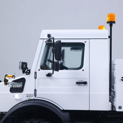 LESU 1/14 Metal Radio Control Off Road Car MT44023 4*4 RC All-Terrain Light Truck U4023 Light Sound Smoke Unit Axle Locks