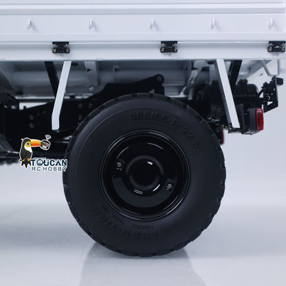 In Stock LESU U4023 4X4 1/14 RC Off Road Vehicle Metal ATV Light Truck MT44023 Model Light Sound Wheel Reduction Axle Lock Radio Battery