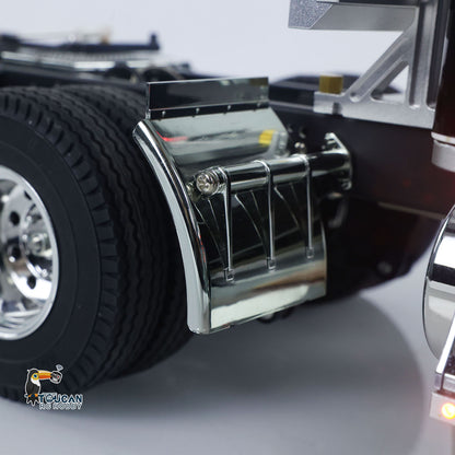 TOUCAN 8X4 King Hauler 1/14 RC Tractor Truck Model 3Speed Remote Control Lorry Car Chassis Suspension Flysky ST8 Radio Battery