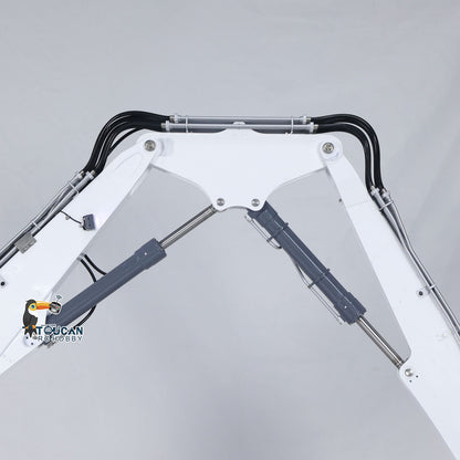 Second Hand LESU 1/14 RC Full Hydraulic Demolition Excavator LR960 RTR Digger Frsky XE Radio