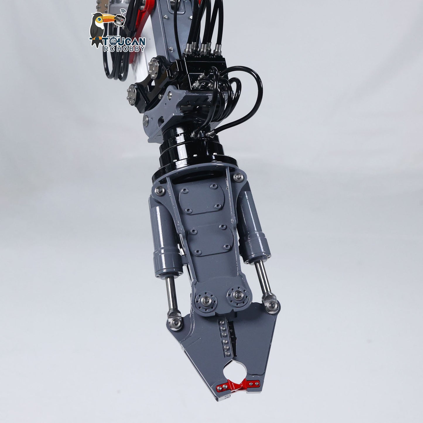 Second Hand LESU 1/14 RC Full Hydraulic Demolition Excavator LR960 RTR Digger Frsky XE Radio