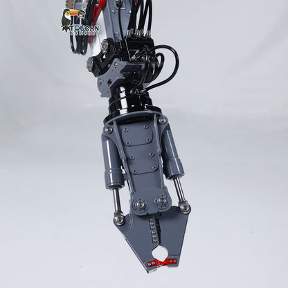 Second Hand LESU 1/14 RC Full Hydraulic Demolition Excavator LR960 RTR Digger Frsky XE Radio