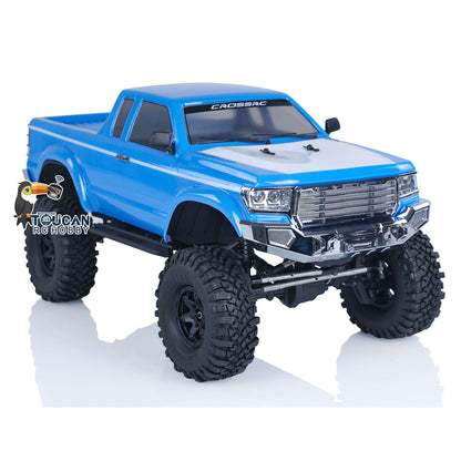 CROSSRC 1/10 AT4V 4x4 RC Crawler Car PNP Remote Control Off-road Vehicles Hobby Model Toy Gift for Children Adults