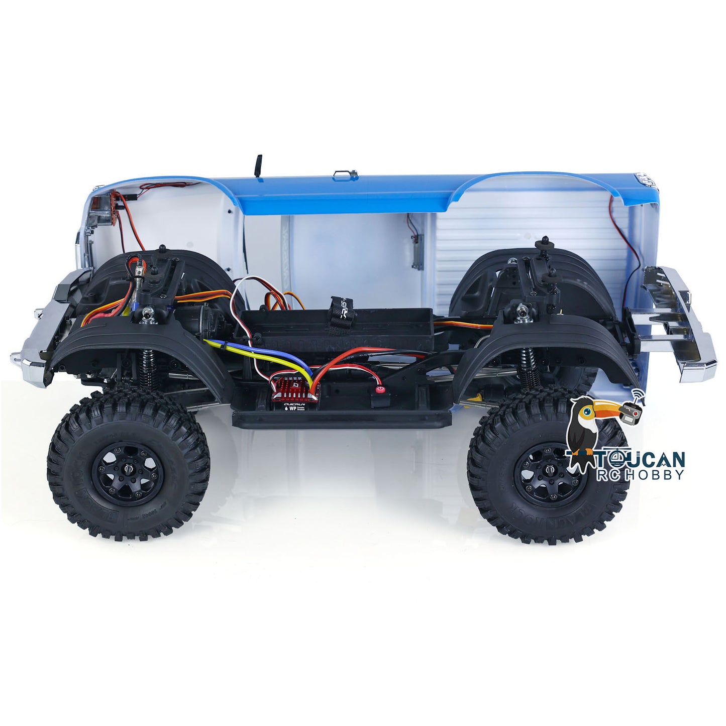 Free Shipping CN Stock Second-hand CROSSRC 4x4 RC Crawler Car 1/10 AT4V RTR Remote Control Off-road Vehicles Model