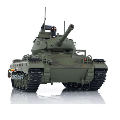 Fast Free Shipping Tongde 1/16 M24 Chaffee RC Light Tank Electric 320 Toys Infrared Battle Barrel Recoil Simulation Military Model