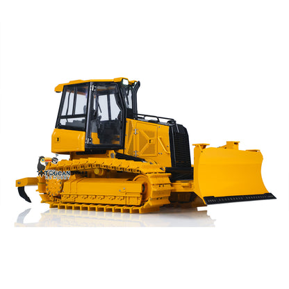 Pre-order US Stock Metal 1/12 RC Hydraulic Bulldozer D3 Remote Control Engineering Vehicles 4CH Valve Construction Car Light Sound Flysky ST8 Radio