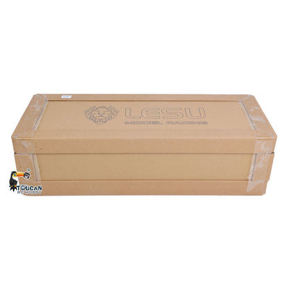 TOUCAN RC HOBBY LESU A0066 1/14 Metal Hydraulic RC Roll Off Trailer Telescopic/Folding Hooklift with Support Legs 5CH Reversing Valve Lights