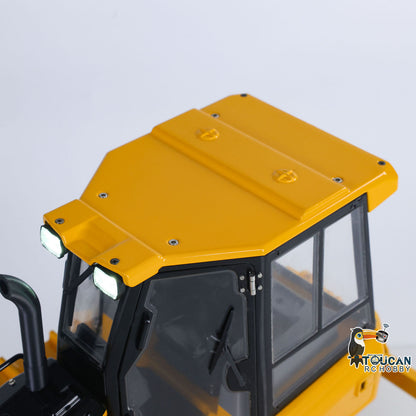 Pre-order US Stock Metal 1/12 RC Hydraulic Bulldozer D3 Remote Control Engineering Vehicles 4CH Valve Construction Car Light Sound Flysky ST8 Radio