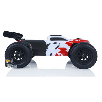 US Stock RTR 1002 1/10 4*4 RC Electric Racing Truck 90KM/H Remote Control Model Car 10KG Servo Nylon Frame Carbon Fiber Shock Towers