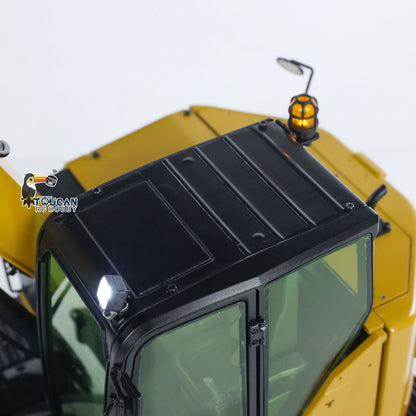 Metal 1/14 RC Hydraulic Excavator C308 Radio Controlled Digger Construction Vehicle RTR Model Flysky ST8 Radio Battery