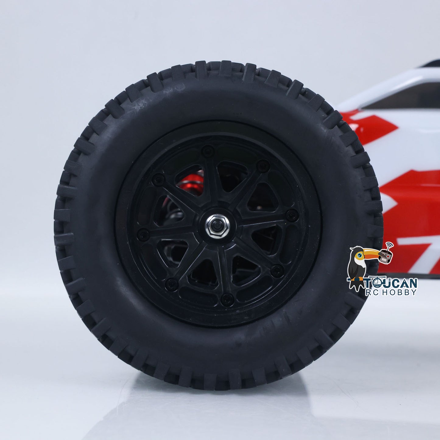 US Stock RTR 1002 1/10 4*4 RC Electric Racing Truck 90KM/H Remote Control Model Car 10KG Servo Nylon Frame Carbon Fiber Shock Towers