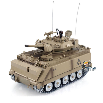 US Stock 1/16 Tongde Remote Control Tank M2412-A M113A1 MRV Infrared Barrel Recoil Fire Flashing 320 Turret Rotation Metal Drive Gearbox