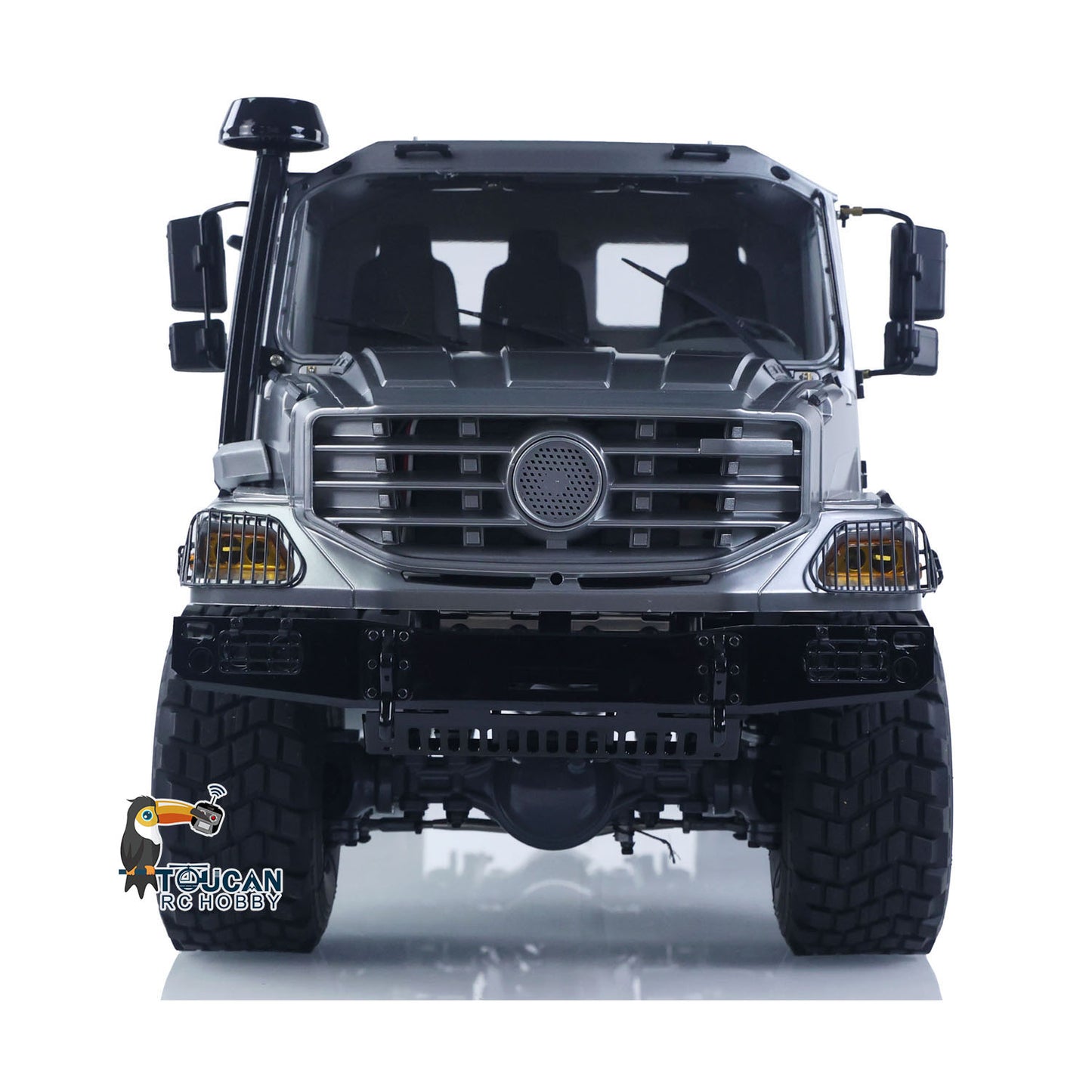 JDModel 218 1/14 6*6 Plastic RC Tractor Truck Kit/PNP 2-Speed Transmission Hobbywing Brushed ESC Motor Differential Lock DIY Model for Enthusiasts