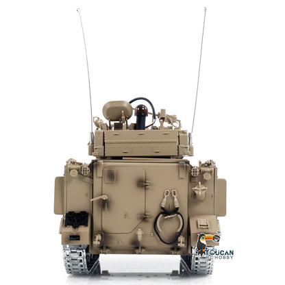 US Stock 1/16 Tongde Remote Control Tank M2412-A M113A1 MRV Infrared Barrel Recoil Fire Flashing 320 Turret Rotation Metal Drive Gearbox