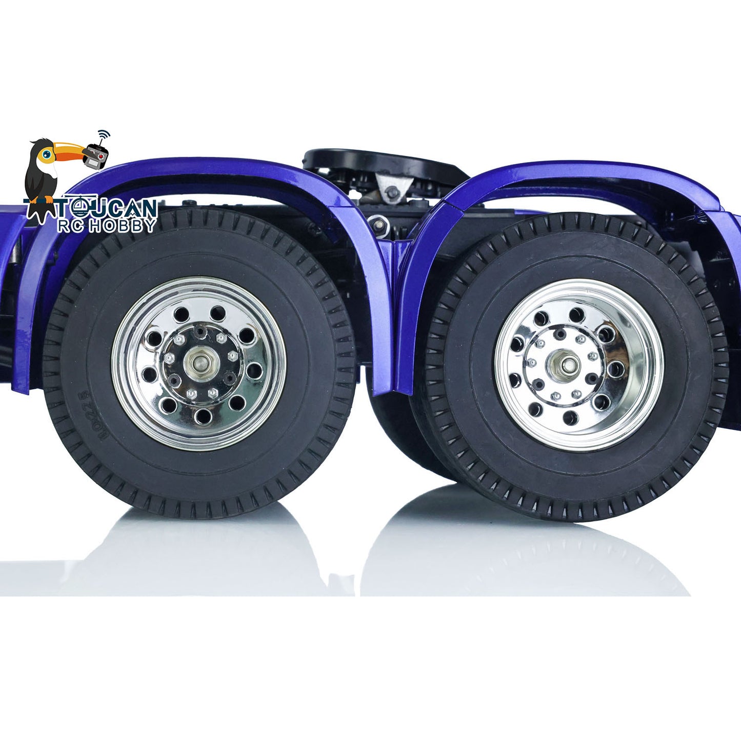 1/14 Three Axles RC Tractor Truck 6x4 Painted Assembled Car Model Motor ESC Servo Sound Light Warning Light