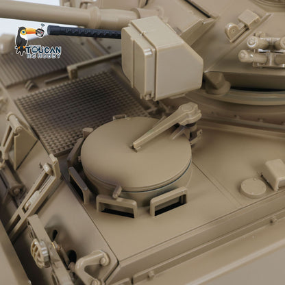 US Stock 1/16 Tongde Remote Control Tank M2412-A M113A1 MRV Infrared Barrel Recoil Fire Flashing 320 Turret Rotation Metal Drive Gearbox