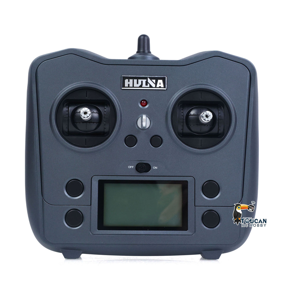 TOUCAN RC HOBBY HUINA 1598PRO 1/14 Metal Remote Control Dump Truck 6X6 Engineering Vehicle Electric RC Tipper Model Light Sound System Battery