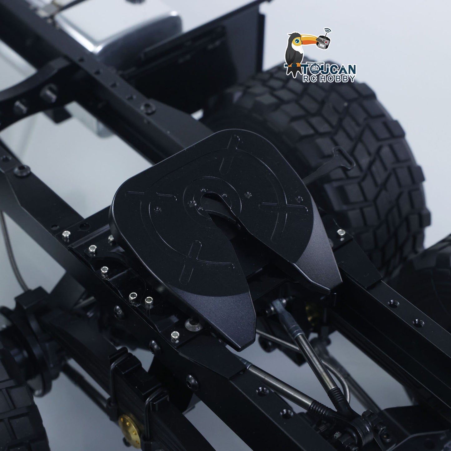 JDModel 218 1/14 6*6 Plastic RC Tractor Truck Kit/PNP 2-Speed Transmission Hobbywing Brushed ESC Motor Differential Lock DIY Model for Enthusiasts
