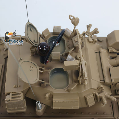 US Stock 1/16 Tongde Remote Control Tank M2412-A M113A1 MRV Infrared Barrel Recoil Fire Flashing 320 Turret Rotation Metal Drive Gearbox