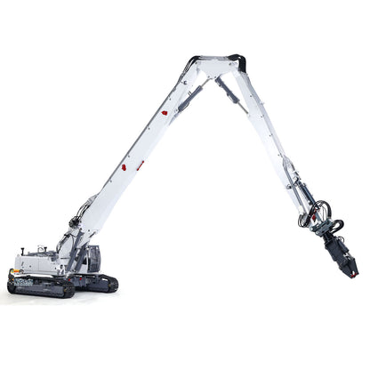 Second Hand LESU 1/14 RC Hydraulic Demolition Excavator LR960 RTR Digger GPS Battery Radio