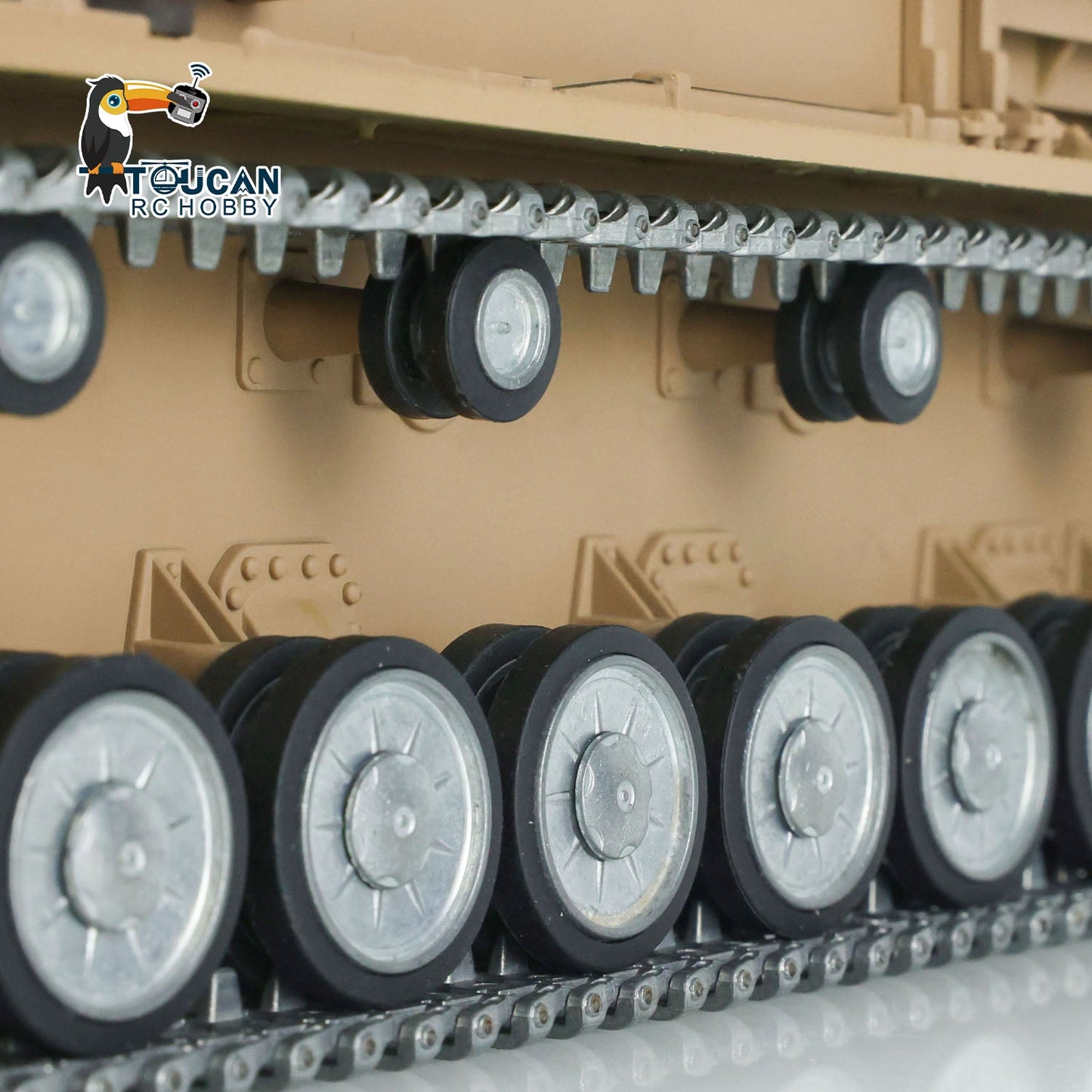 TOUCAN RC HOBBY Henglong 1/16 TK7.0 Profession German Panzer IV F2 F RTR RC Tank 3858 3859 360 Degrees Turret FPV IR BB Smoke Metal Tracks Sprockets Idlers Road Wheels Gearbox