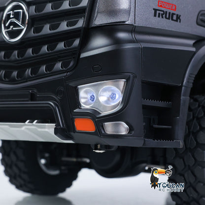 TOUCAN RC HOBBY HUINA 1598PRO 1/14 Metal Remote Control Dump Truck 6X6 Engineering Vehicle Electric RC Tipper Model Light Sound System Battery