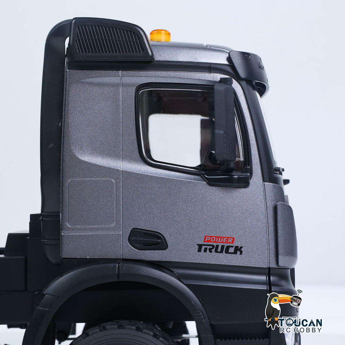 TOUCAN RC HOBBY HUINA 1598PRO 1/14 Metal Remote Control Dump Truck 6X6 Engineering Vehicle Electric RC Tipper Model Light Sound System Battery
