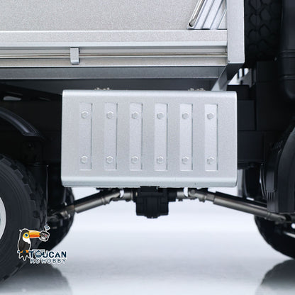 TOUCAN RC HOBBY HUINA 1598PRO 1/14 Metal Remote Control Dump Truck 6X6 Engineering Vehicle Electric RC Tipper Model Light Sound System Battery