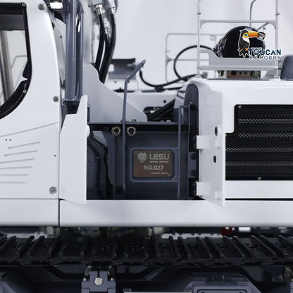 Second Hand LESU 1/14 RC Hydraulic Demolition Excavator LR960 RTR Digger GPS Battery Radio