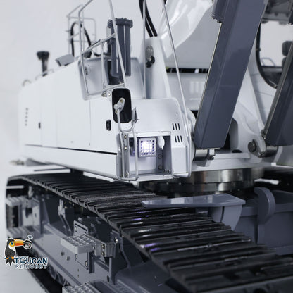 Second Hand LESU 1/14 RC Hydraulic Demolition Excavator LR960 RTR Digger GPS Battery Radio