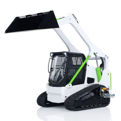 Fast Free Shipping SM770 1:14 RC Hydraulic RTR Skid-Steer Loader Metal Remote Control Truck Model