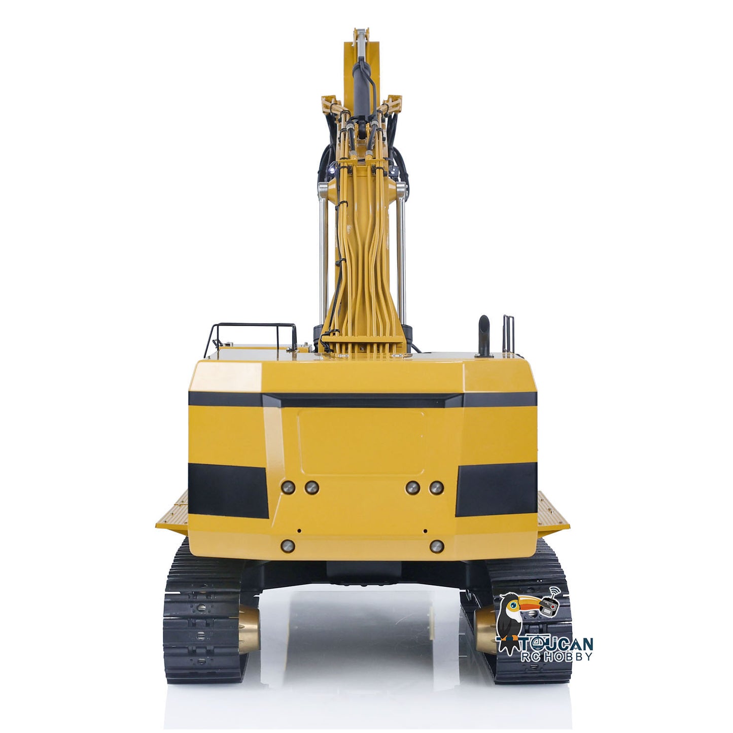 LESU C374F Metal 1/14 RC Hydraulic Excavator Remote Controlled Heavy Digger Model Sound Smoke Light LCD Screen 6CH Valve Motor