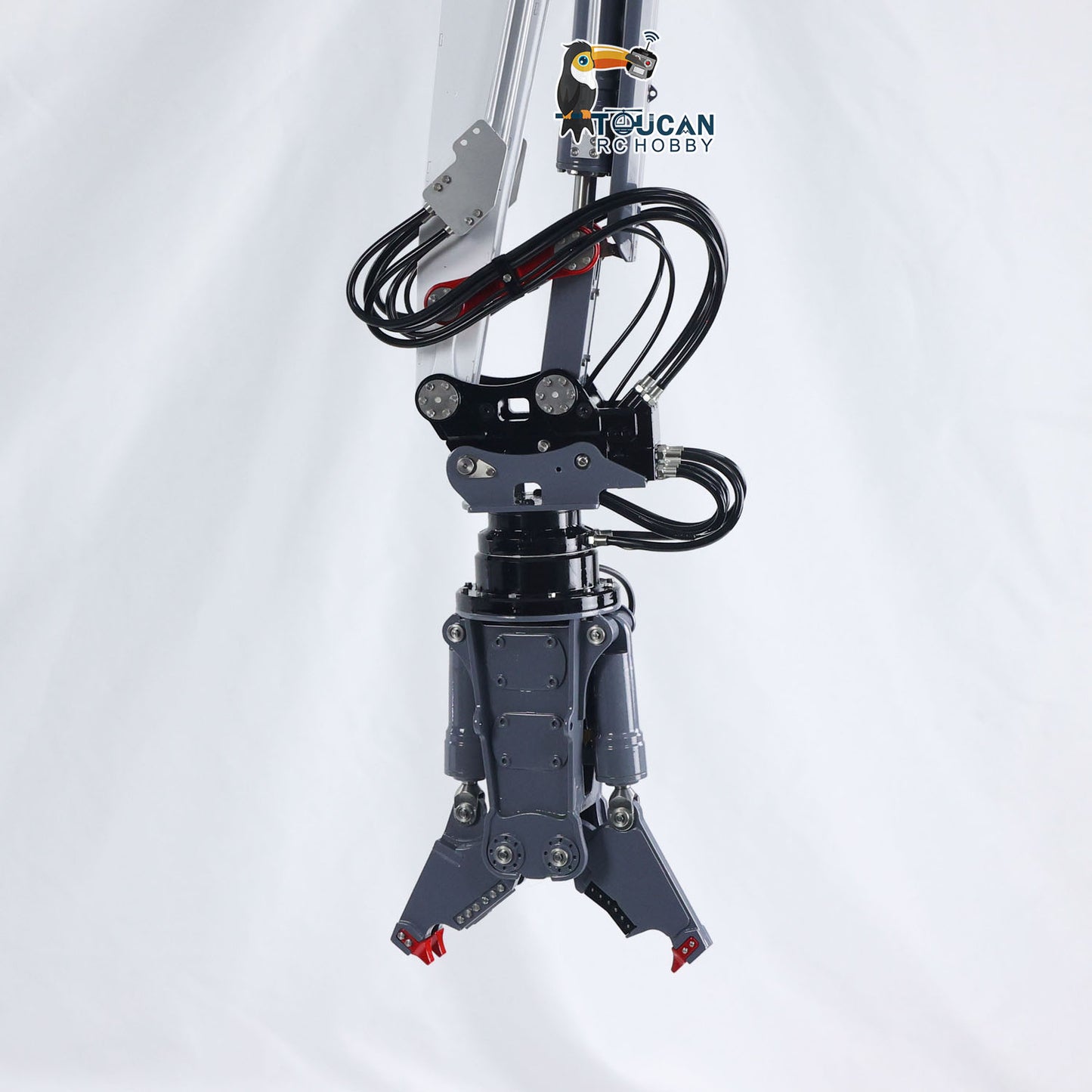 Second Hand LESU 1/14 RC Hydraulic Demolition Excavator LR960 RTR Digger GPS Battery Radio