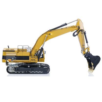 Metal LESU RTR 1/14 RC Hydraulic Excavator C374F Radio Controlled Digger Heavy Machine Flysky PL18EV LITE Battery Sound Smoke