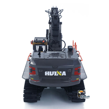 In Stock HUINA Toy 1/14 RC Tracked Excavator Car Ready To Run 592 Model Assembled Painted Gifts 2.4Ghz Radio Light Sound Tracks Battery