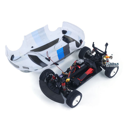 US Stock 1004 1/10 70KM/H 4*4 Remote Control Rally Car RC Brushless Electric Racing Vehicle Hobbywing 60A ESC 3 Differentials Metal Gears