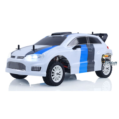 US Stock 1004 1/10 70KM/H 4*4 Remote Control Rally Car RC Brushless Electric Racing Vehicle Hobbywing 60A ESC 3 Differentials Metal Gears