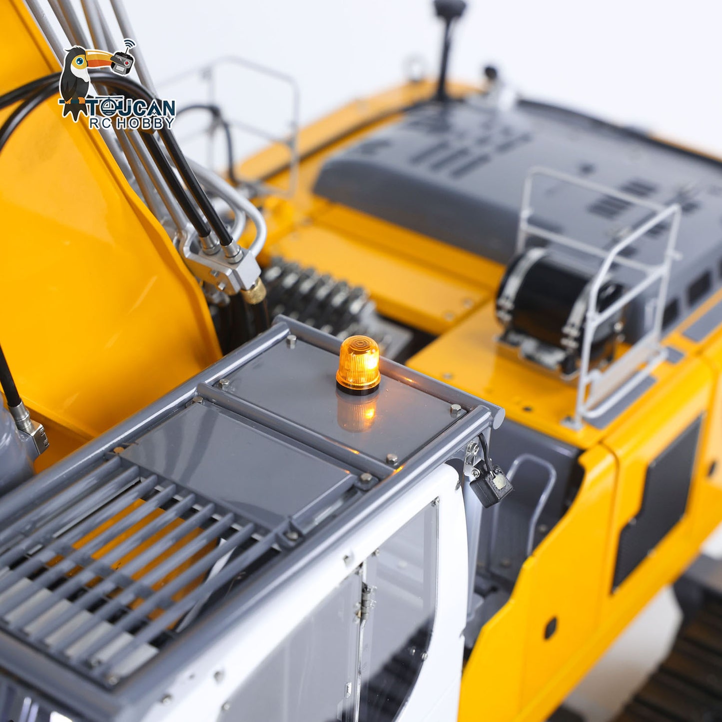 Second Hand 1/14 RC Full Hydraulic Demolition Excavator LESU LR960 Digger Battery Frsky XE