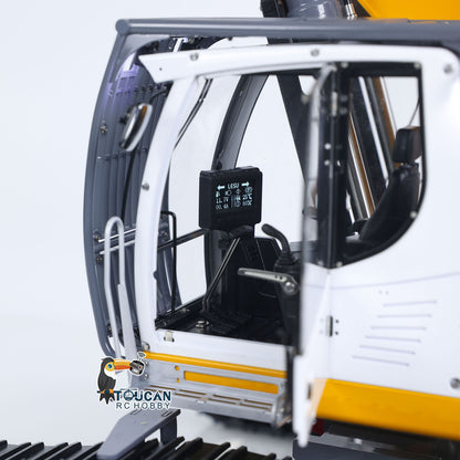 Second Hand 1/14 RC Full Hydraulic Demolition Excavator LESU LR960 Digger Battery Frsky XE