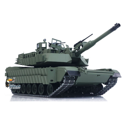 TOUCAN TUSK II 1/16 Metal Remote Control Tank 3918 Abrams M1A2 IR Dual Flow Gearbox Turret 360 Rotation Barrel Recoil Elevation