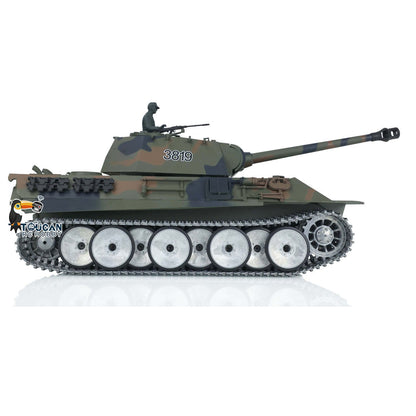 TOUCAN RC HOBBY Henglong 1/16 TK7.0 German Panther RTR RC Tank 3819 FPV 360 Degrees Turret BB IR Smoke Metal Barrel Tracks Sprockets Idlers Road Wheels
